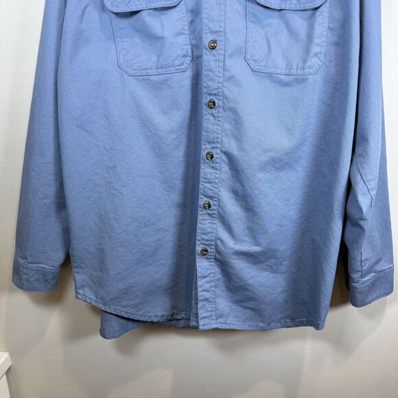 MCR Safety CAT2 Summit Breeze Fire Resistant Shirt 2XLT Blue Welding Mechanic - Picture 3 of 16